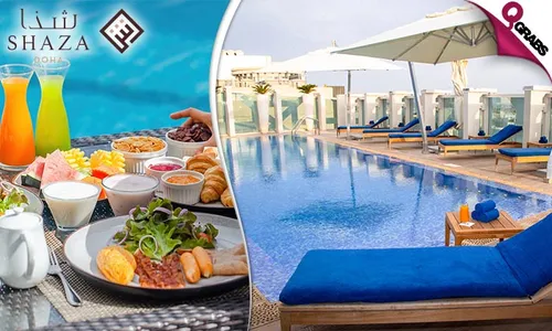 Breakfast Buffet + Pool Access at Shaza Hotel!
